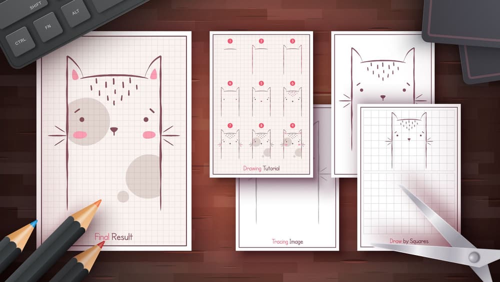 Jak narysować kota – pięć sposobów na narysowanie kota