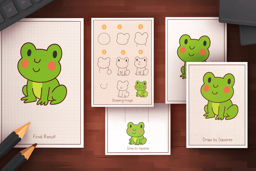 Jak narysować żabę – pięć sposobów na narysowanie żaby