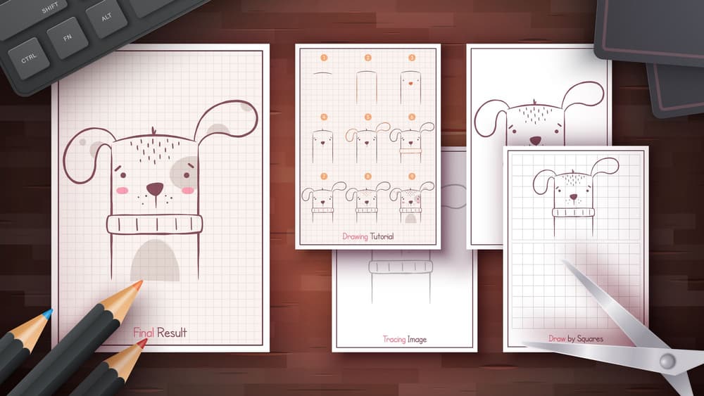 Jak narysować psa – pięć sposobów na narysowanie psa