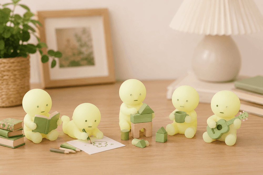 5 figurek smiski 