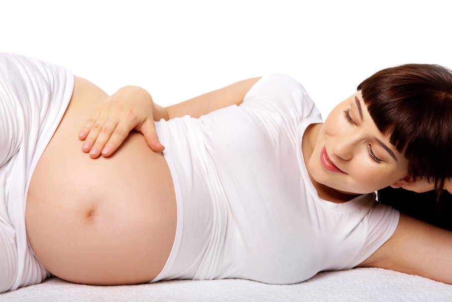 W 36 tygodniu ciąży dziecko waży ok. 2,5 kg.
