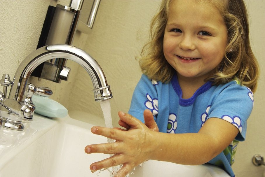 Mycie rąk jest niezwykle ważne w walce z pasożytami